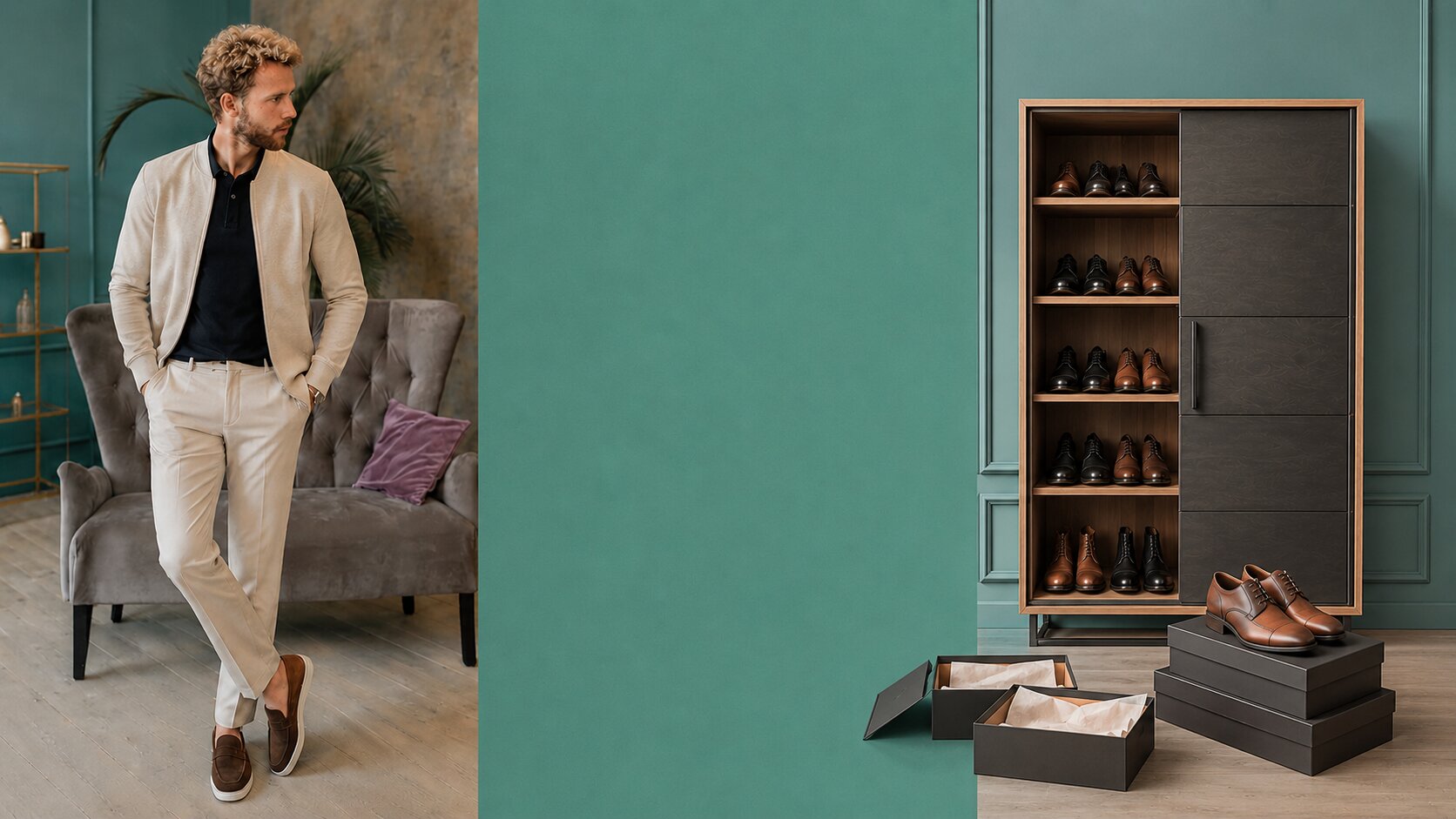 Men’s clothing banner